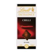 Lindt Excellence Dark Chocolate with Chili 100 g