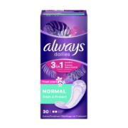 Always Dailies Normal Fresh & Protect Scented Pantyliners 30 Pieces