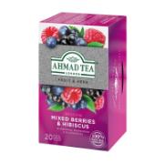 Ahmad Tea Mixed Berries & Hibiscus 20 Tea Bags 