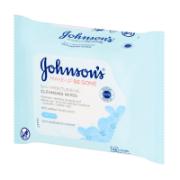 Johnson's Make Up Be Gone Moisturising Wipes 25 Pieces