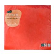 Duni Red Napkins 40x40 12 Pieces 