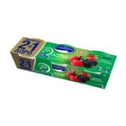 Charalambides Christis Active Dessert Yoghurt with Forest Fruit Flavor, Dietary Fibers & Probiotics 2+1 Free 3x200 g