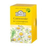 Ahmad Tea Camomile & Lemongrass 20 Tea Bags 