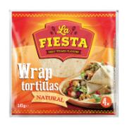 La Fiesta 4 Wrap Tortillas 245 g