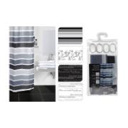 Bathroom Solutions Shower Curtain 180x180 cm