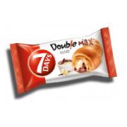 7Days Double Max Croissant with Cocoa & Vanilla Flavour Creams 120 g