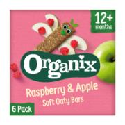 Organix Raspberry & Apple Soft Oaty Bars 12+ Months 6x30 g