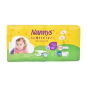 Nannys Sensitive with Chamomile Baby Diapers Junior Νο5 11-16 kg 44 Pieces