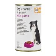 365 Dog Chunks In Gravy with Game 1240 g