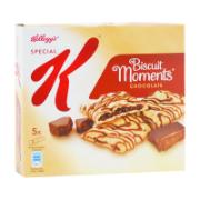 Kellogg's Special K Biscuit Moments Chocolate Flavoured Filling in a Biscuit Topped with a Vanilla Flavour Drizzle5x25 g