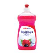 Alphamega Washing Up Liquid With Blackberry Scent 500 ml