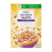 Tesco Multigrain Hoops Cereal 375 g