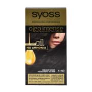Syoss Oleo Intense Permanent Oil Color Intense Black 1-10 115 ml