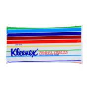 Kleenex Travel Tissues 3Ply White Facial Tissues 40 Pieces