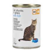 365 Cat Chunks In Gravy with Fish 415 g