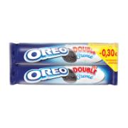 Oreo Double Cream Biscuits 2x185 g