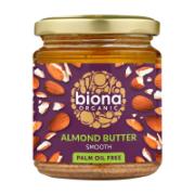 Biona Organic Almond Butter Smooth 170 g