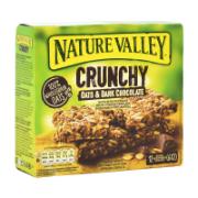 Nature Valley Crunchy Muesli Bars with Oats & Dark Chocolate 6x42 g