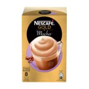 Nescafe Gold Instant Coffee Drink with Mocha Flavour 8x18 g