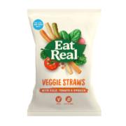Eat Real Veggie Straws with Tomato, Kale & Spinach 113 g