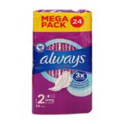 Always Ultra Sanitary Pads Long Plus 16+8 Free 24 Pieces
