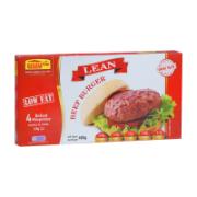Netalia Lean Beef Burger Low in Fat 4x120 g