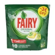 Fairy All In One Dishwashing Tablets with Lemon 22 Pieces