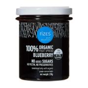 Rizes 100% Organic Blueberry Jam 230 g