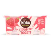 Koko Coconut Yogurt with Strawberry 2x125 g
