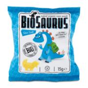 Biosaurus Baked Organic Corn Snack With Sea Salt Seasoning 15 g