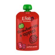 Ella's Kitchen Baby Organic Puree Strawberry & Apple 4+ Months 120 g