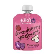 Ella's Kitchen Strawberry Yoghurt Organic Purée 6+ Months 90 g