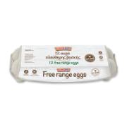 Alphamega Free Range Medium Eggs 12 pcs