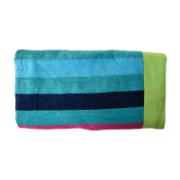 Restmor Beach Towel Multi Stripe Blue