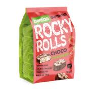 Benlian Rocky Rolls Choco Strawberry Rice Cakes 70 g