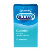 Durex Classic Condoms 12 Pieces
