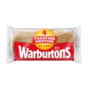 Warburtons 4 Toasting Muffins 284 g