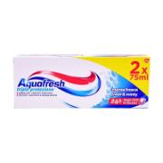 Aquafresh Fresh & Minty Toothpaste 2x75 ml