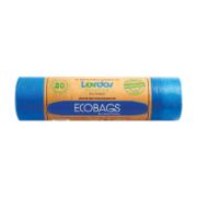 Lordos Blue Ecobags for General Use 75x80cm 20 Pieces