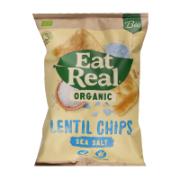 Eat Real Organic Lentil Chips with Sea Salt 100 g