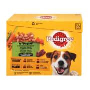 Pedigree Ολοκληρωμένη Τροφή για Ενήλικους Σκύλους Ποικιλία 4x100 g