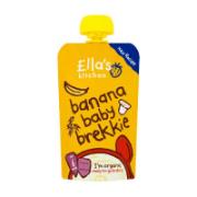 Ella's Kitchen Βρεφικό Οργανικό Πουρέ Μπανάνα, Γιαούρτι & Βρώμη 6+ Μηνών 100 g
