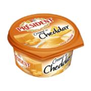 President Spreadable Cheddar Cheese 125 g