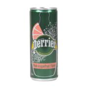 Perrier Pink Grapefruit Flavoured Beverage With Carbonated Natural Mineral Water 250 ml