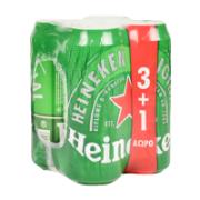 Heineken Beer 3+1 Free 4x500 ml