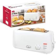 Quest 4 Slice Toaster 1400W White CE