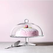 Marva Home Cake Stand with Dome 