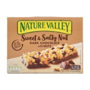 Nature Valley Sweet & Salty Nut Bars with Dark Chocolate & Nuts 4x30 g
