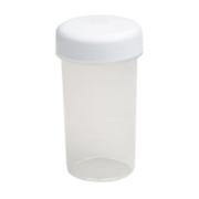 Wham Διαφανές Κύπελλο Βιδωτό με Λευκό Καπάκι 350 ml