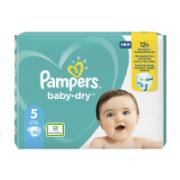 Pampers Baby-Dry Baby Nappies No5 for 11-16 kg 40 Pieces